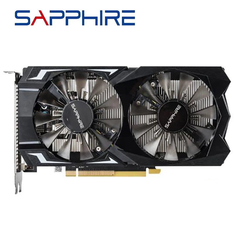 Видеокарта SAPPHIRE RX 460 4 Гб бывшая в употреблении графическая карта для настольного