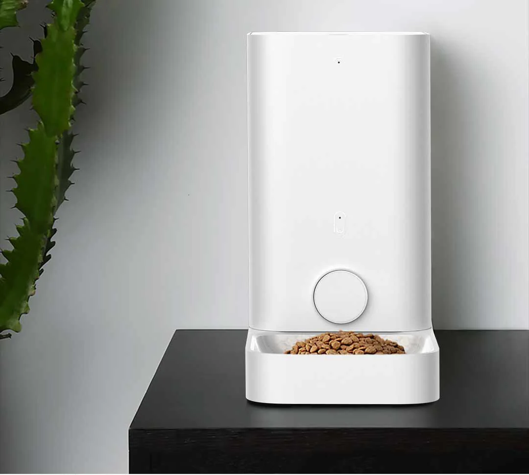 Xiaomi Smart Kitten Pets Feeder Fully Removable Washable Freshly Stored 1.5kg Cat Food Wifi Wireless Remote Control For Cat