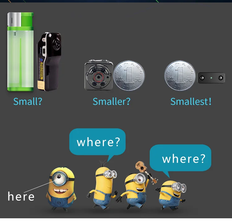

Mini Wifi Camera Full HD 1080P Mini Camcorder Night Vision Micro Camera Motion Detection Video Voice Recorder DV Version SD Card