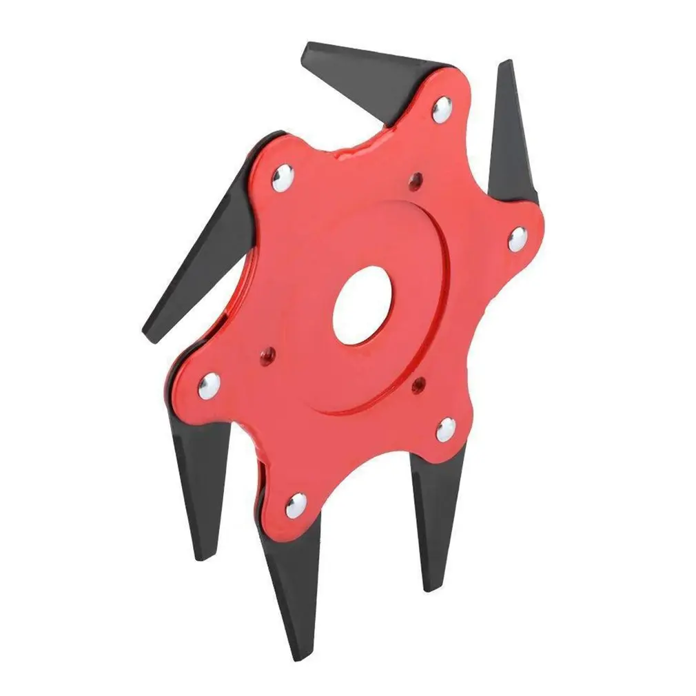 Газонокосилка с 6 зубцами триммер металлическими лезвиями садовая газонокосилка