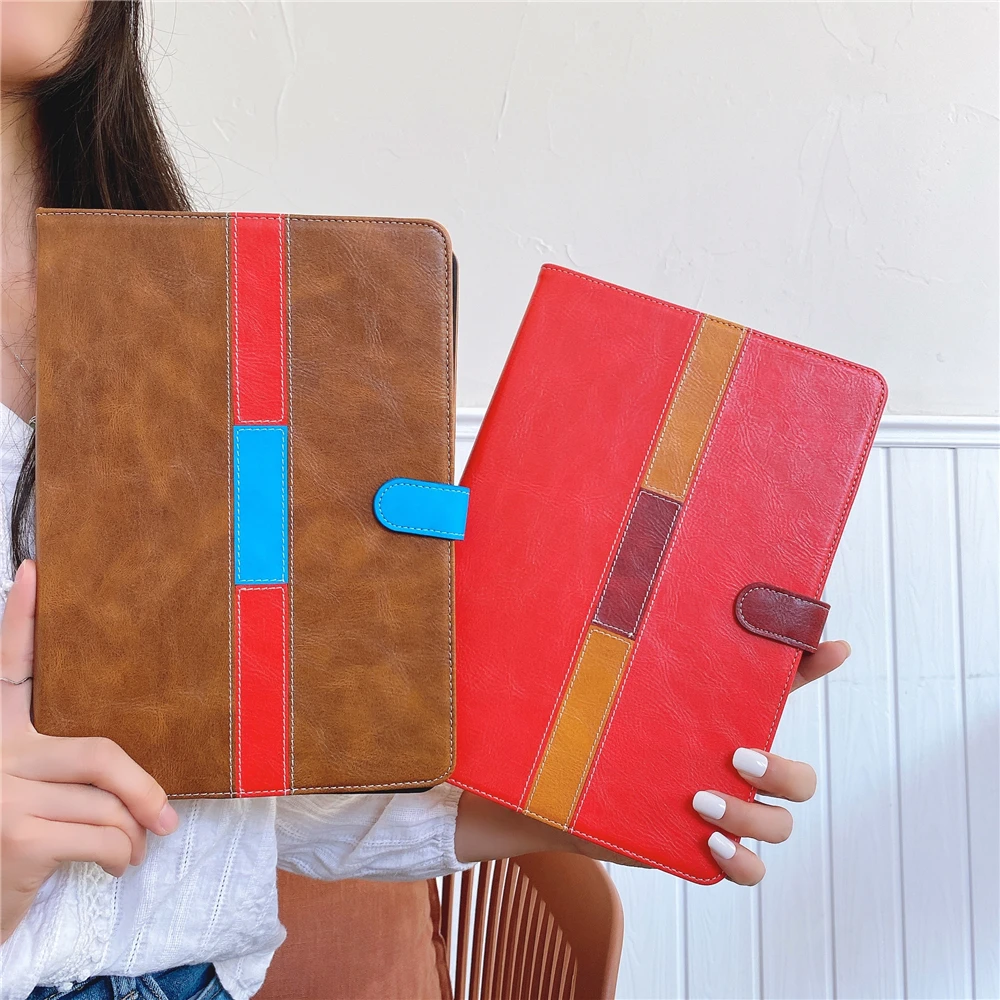 

Business Leather Card Bag Tablet Case for Ipad Air 4 Ipad Pro 2021 Ipad 7th 8th 9th 10.2 10.5 Mini 6 5 4 3 Case Anti-fall Cover