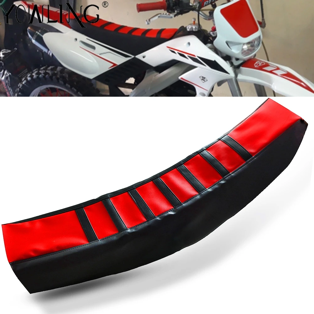 

For BETA RR 4T 350 390 400 430 450 480 498 520 525 X Trainer RR 2T 125 250 300 Motard 400 450 525 Ribbed Gripper Soft Seat Cover