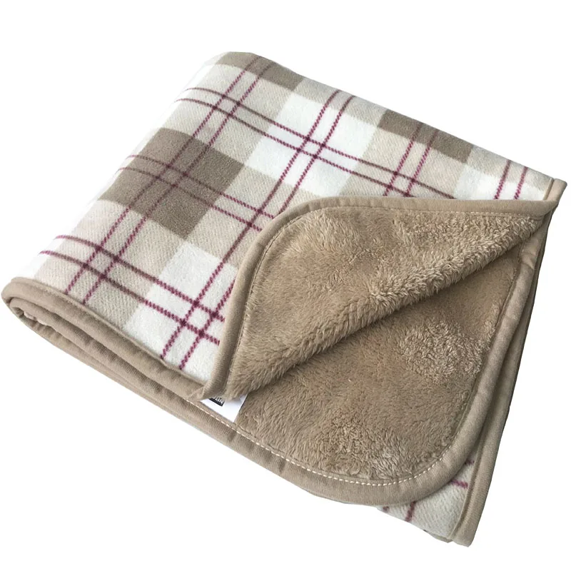 Двойное Фланелевое флисовое многофункциональное покрывало обертывание шаль