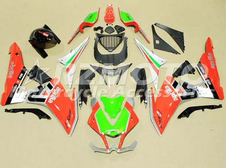 Новый Полный мотоцикл полный комплект обтекателя для Aprilia RSV4 1000 2010 2011 2012 2013 2014 2015
