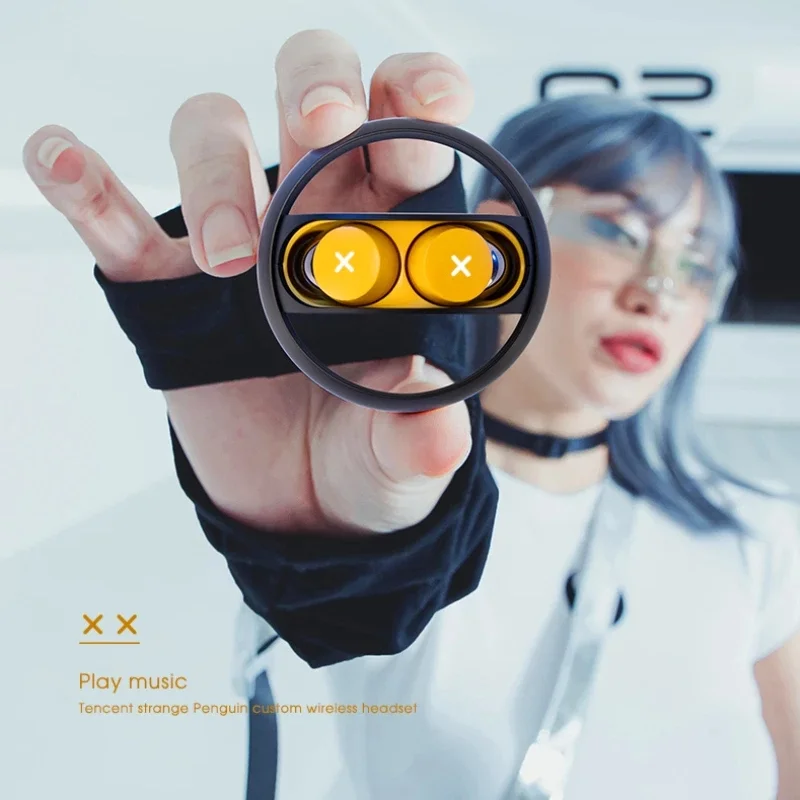 

New Songx IPENGOO True Wireless Headphones Bluetooth Earphones TWS Active Noise Reduction Earbuds 25 hours Standby Time With Mic