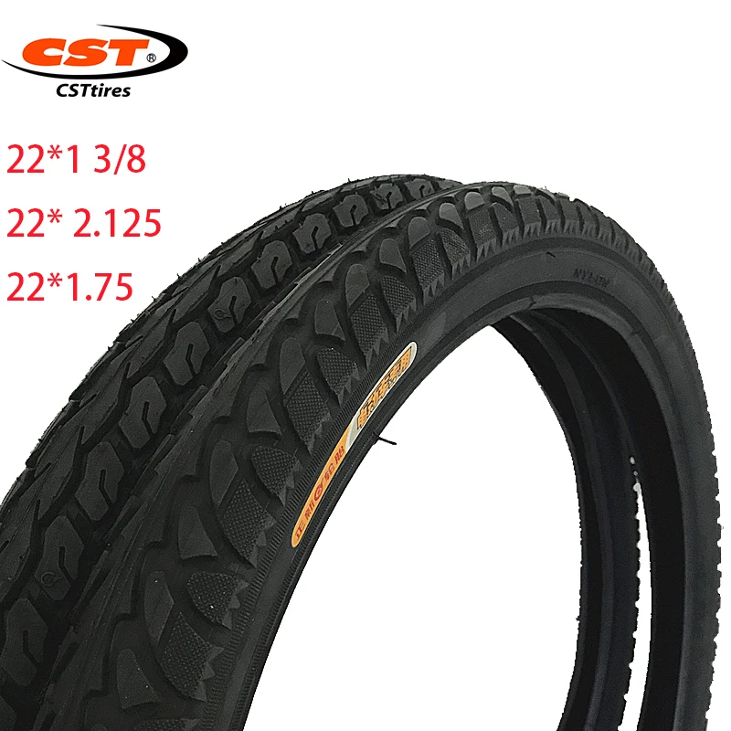 Велосипедные шины CST 22*1 3/8 2 125 1 75 22 дюйма дюймов для байка BMX Детские горного