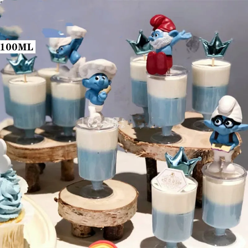 30 шт. одноразовая пластиковая посуда для выпечки 100 мл | Дом и сад