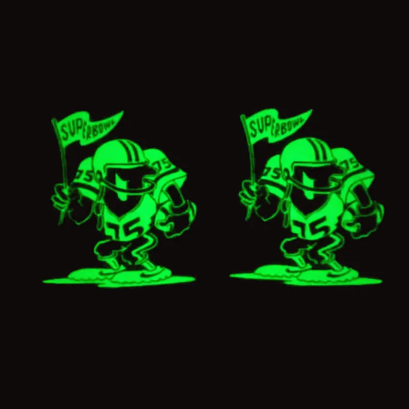 Светящиеся нашивки для спортсменов светящиеся наклейки на одежду