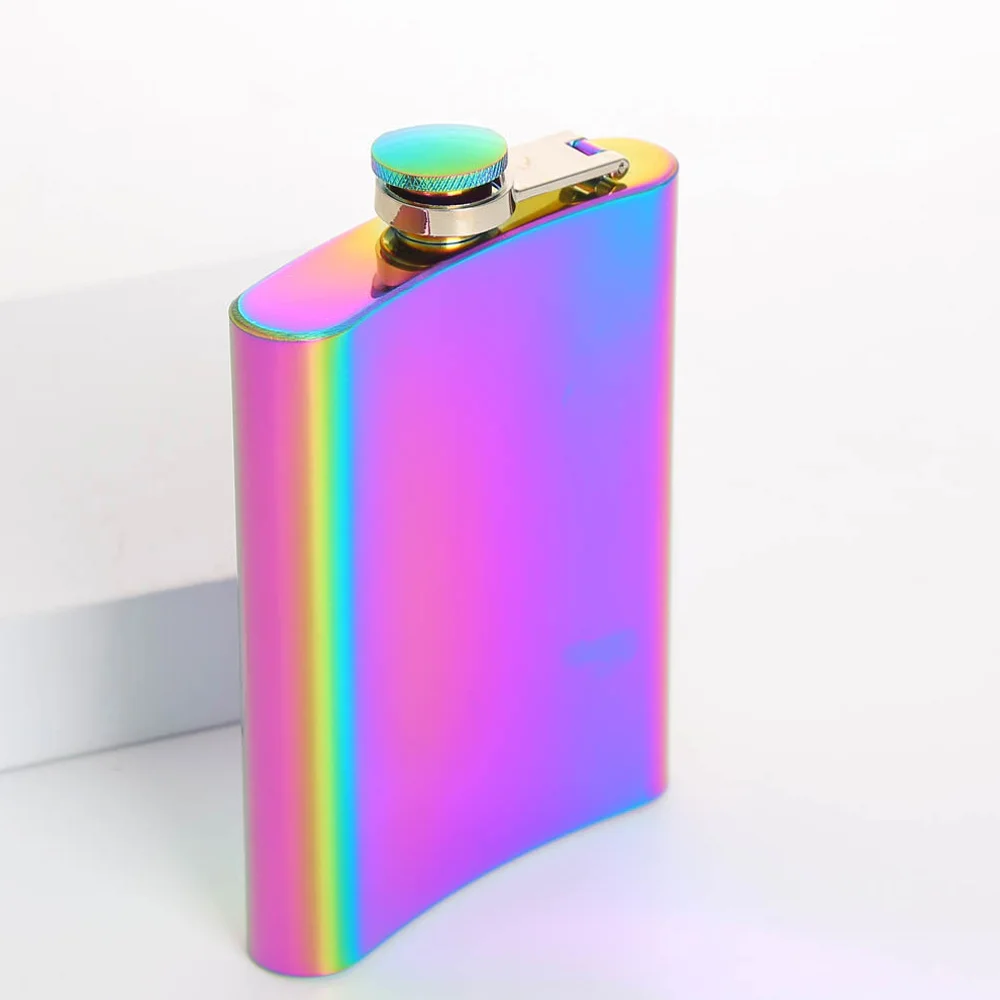 1 шт. фляжка из нержавеющей стали 8 унций|Плоские фляги| |