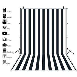 Цветные полоски для фотосъемки с изображением День рождения с металлическим украшением Фотофон фон для фотосъемки детского дня рождения портрет фотозонт фон для фотосъемки