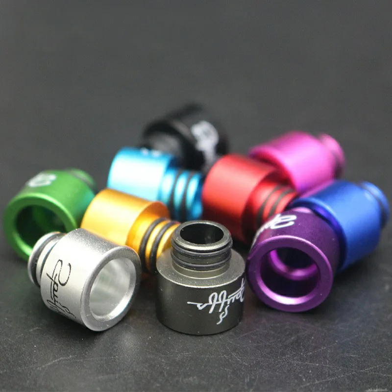 

10PCS Aluminum 510 Drip Tip For ETC E-cigarette 510 Thread Atomizer IJust S Kit Melo 4 SKRR S Tank ETC