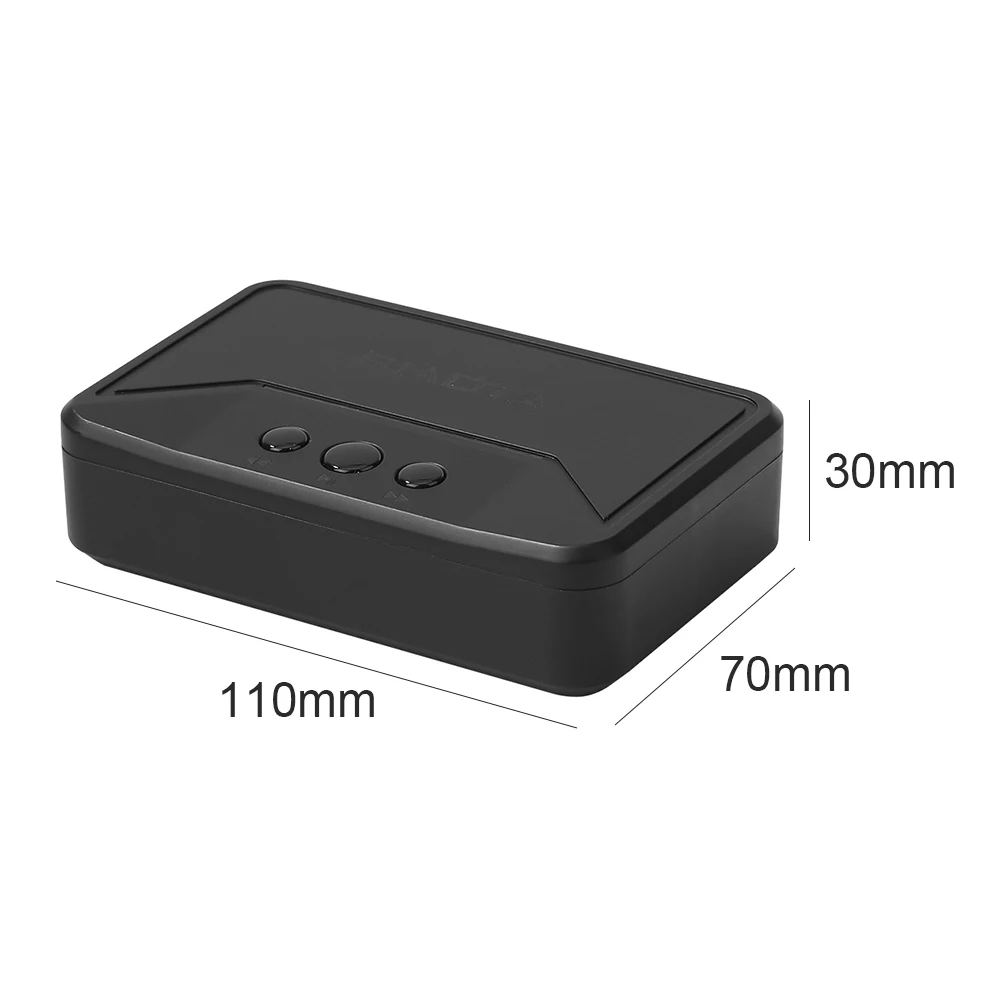 

BT300 Bluetooth 5.0 Audio Receiver HiFi 3.5mm AUX Wireless Music Dongle Adapter for Car PC TV Headphones