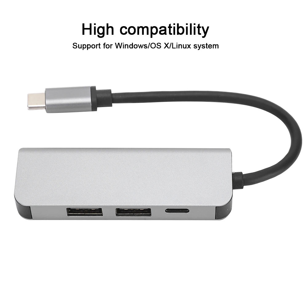 4 в 1 usb type c для hdtv многофункциональн