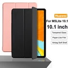 Флип-чехол для планшета для Huawei MediaPad M5 Lite 10 10,1 ''принципиально откидная крышка из искусственной кожи Smart Cover для m5lite 10,1 BAH2-W19 BAH2-L09 Folio кожаный Капа