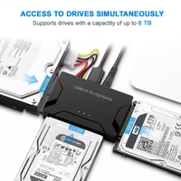 universal converter usb3 0 to sataide 2 5in 3 5in external hard disk drive adapter cable 5gbps hdd ssd converter for pc laptop