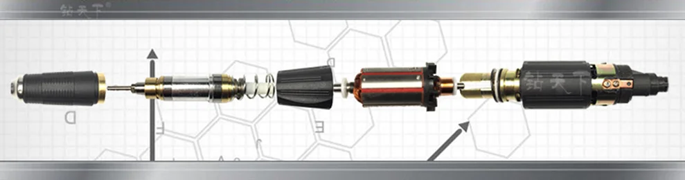 STRONG210 90 204 и марафон 102L 105L 1 комплект штырь для ручки для манекюра и машина для ногтей фрезерный детали режущего инструмента