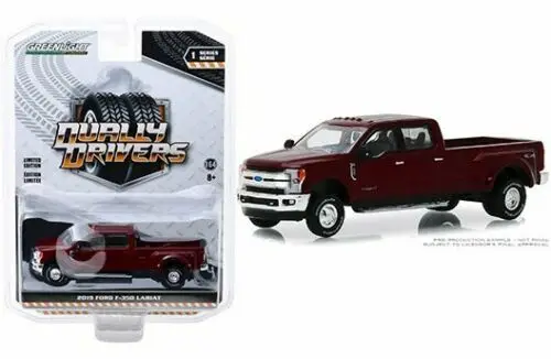 GL 1: 64 Dually драйверы Ford F-350 King ранчо сплав модель автомобиля литье под давлением металлические игрушки подарок на день рождения для детей мальчиков