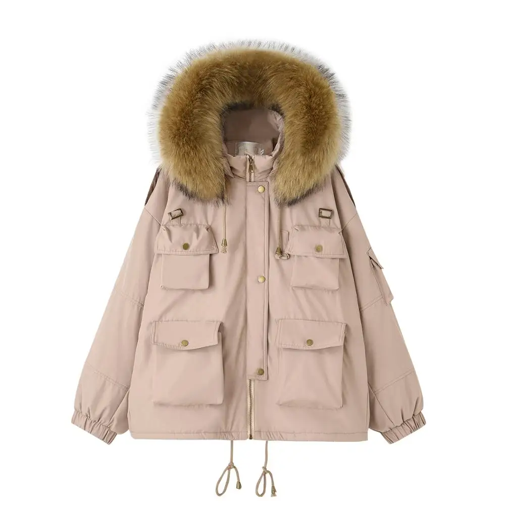 Женское зимнее пальто с капюшоном одежда хлопковой подкладкой подкладкой| |