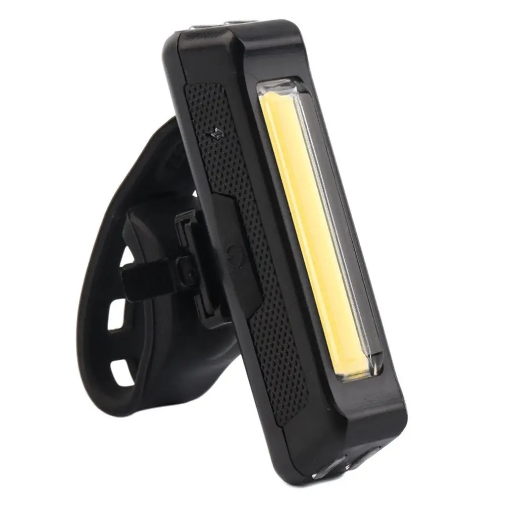 Светодиодный USB Перезаряжаемый налобный фонарь вспышка для велосипеда MTB Стоп