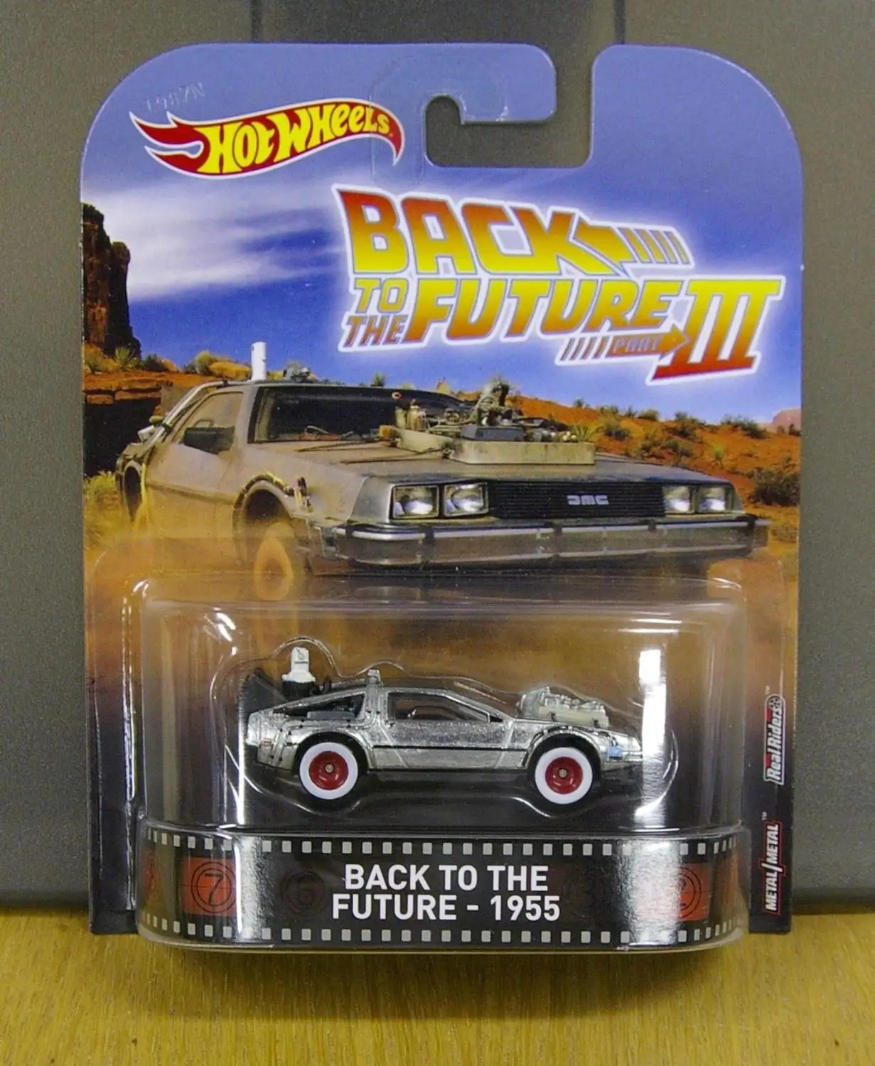 Hot Wheels 1:64 Автомобиль Назад в будущее Коллекционное издание 1955 металлическая