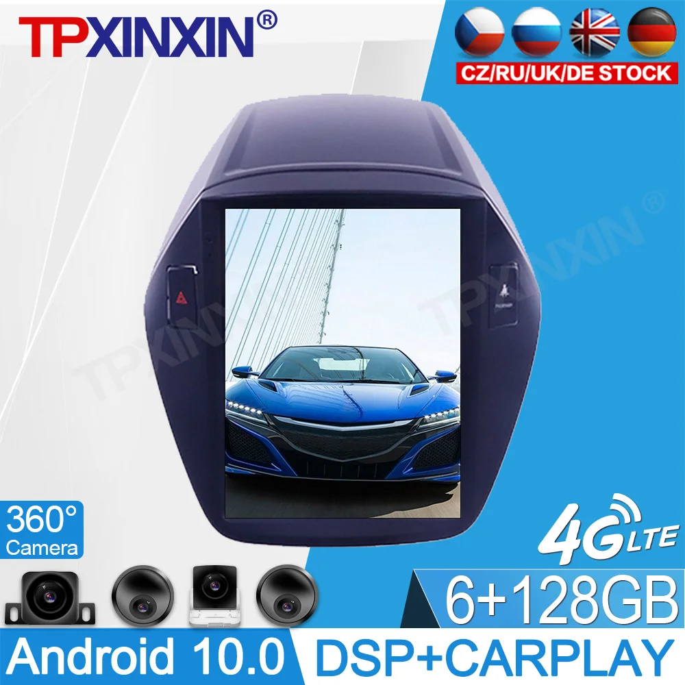 

Android 10 For Hyundai IX35 2010 2011 2012 2013 2014 2015 Car Radio GPS Navigation Stereo Multimedia IPS Screen Player Carplay