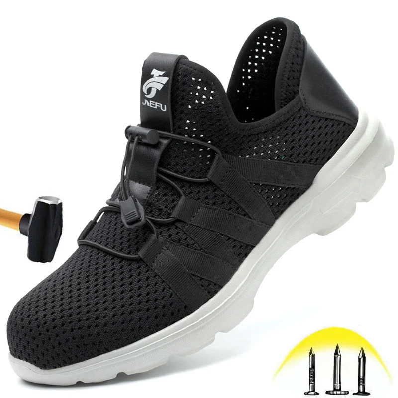 Мужская Рабочая обувь электрик Изолированная Защитная Обувь Летний светильник