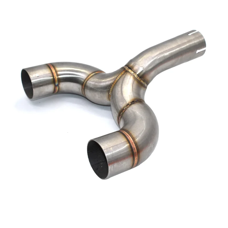Motorcycle for Benelli 600 Muffler Exhaust Mid Link Pipe 51mm Motorbike Middle connector Escape huanglong | Автомобили и