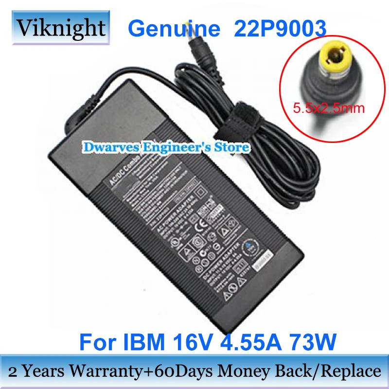 

Подлинный для адаптера переменного тока IBM 16 В 4,55 а 73 Вт FRU 73P4505 22P9021 73P4502 22P9003 73P4504 73P450 3 блок питания 22P9022 22P9004