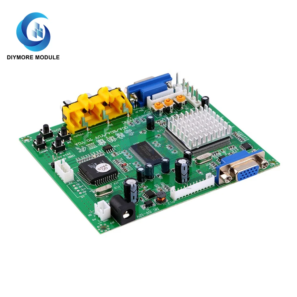 Аркадная игра RGB/CGA/EGA/YUV к двойному VGA HD видео конвертер адаптер плата GBS-8200 |