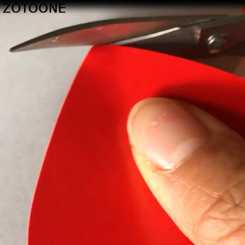 ZOTOONE 13 видов цветов свободного кроя самоклеящаяся нашивки из искусственной кожи