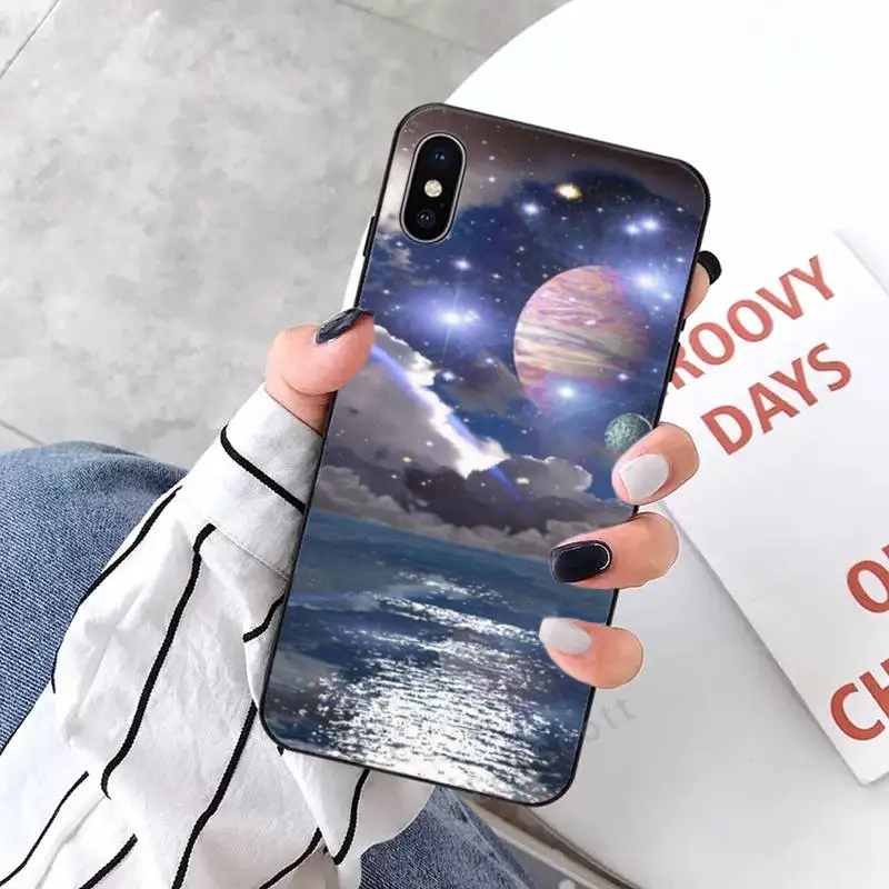 

Universe planet Phone Case for iPhone 11 12 mini pro XS MAX 8 7 6 6S Plus X 5S SE 2020 XR