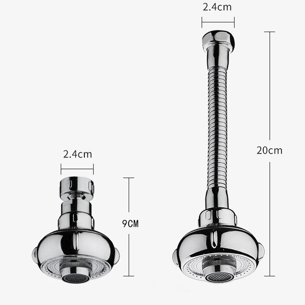 

New Faucet Faucet splash-proof Shower head water-saving shower with Filters booster filter Tap 3 Level rotating filter lengthene