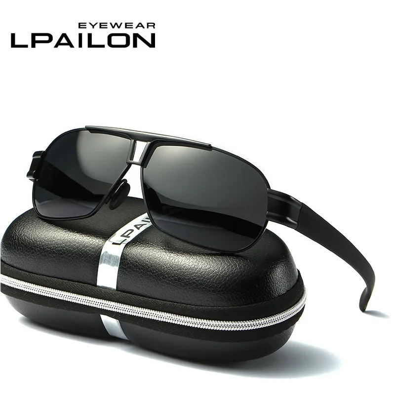 

Ultralight Frame Polarized Sunglasses Men Fashion Drive New Sports Style Square Sun Glasses Male Outdoor Travel UV Goggles