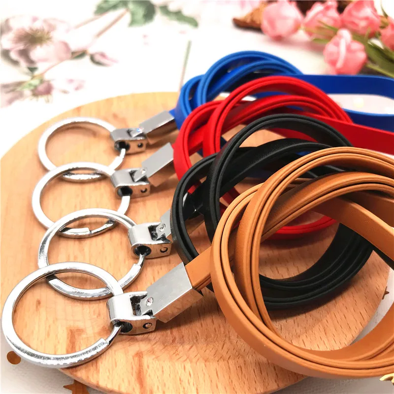 Модный деловой ремень из ПУ кожи шейный ремешок для удостоверения пропуска