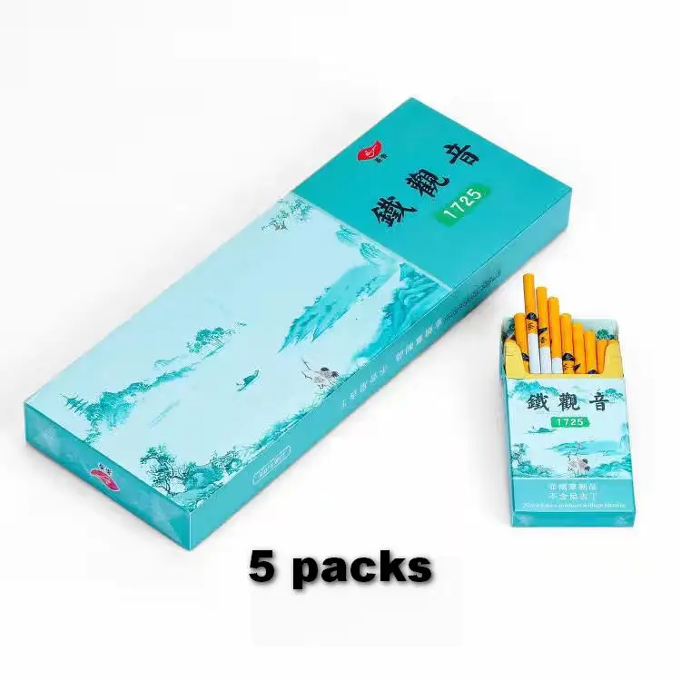 Горячая Распродажа чай со вкусом галстука Гуань инь сигареты для здоровья мужчин