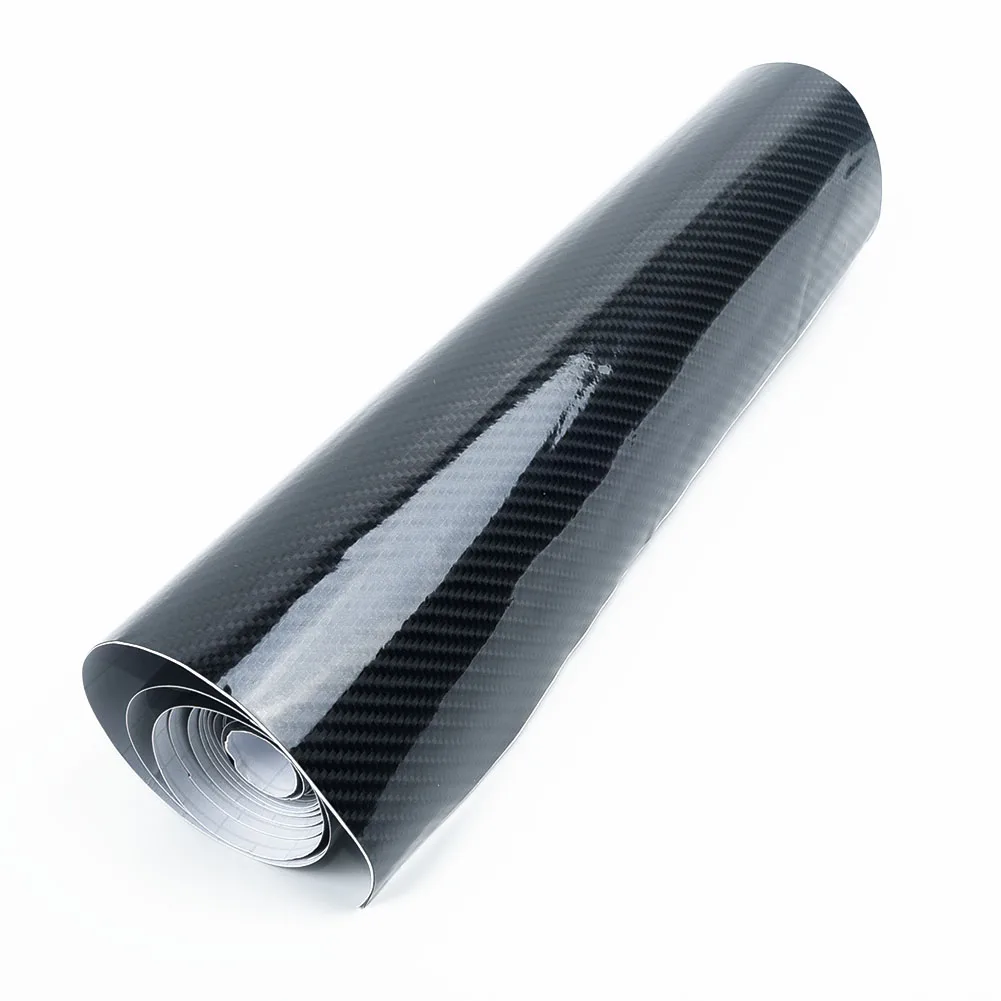 Автомобильная фольга 7D Премиум высокоглянцевая виниловая пленка из углеродного