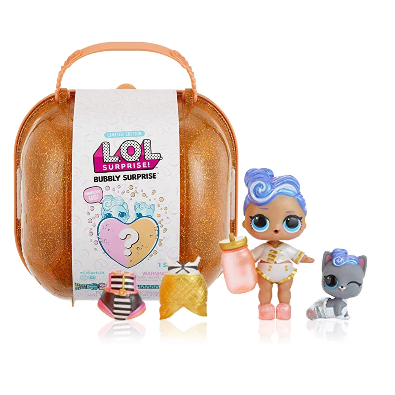 L O L Sorpresa Lol Muneca Sorpresa Original Juego De Burbujas Caja Ciega Bano Discolor Vestido A La Moda Juguete Infantil Regalo