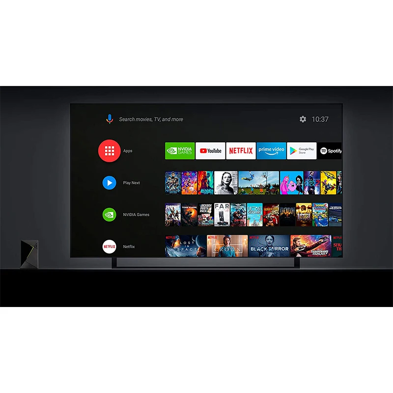 NVIDIA SHIELD TV Pro - 4K HDR потоковый медиаплеер Высокая производительность Dolby Vision 3 Гб RAM