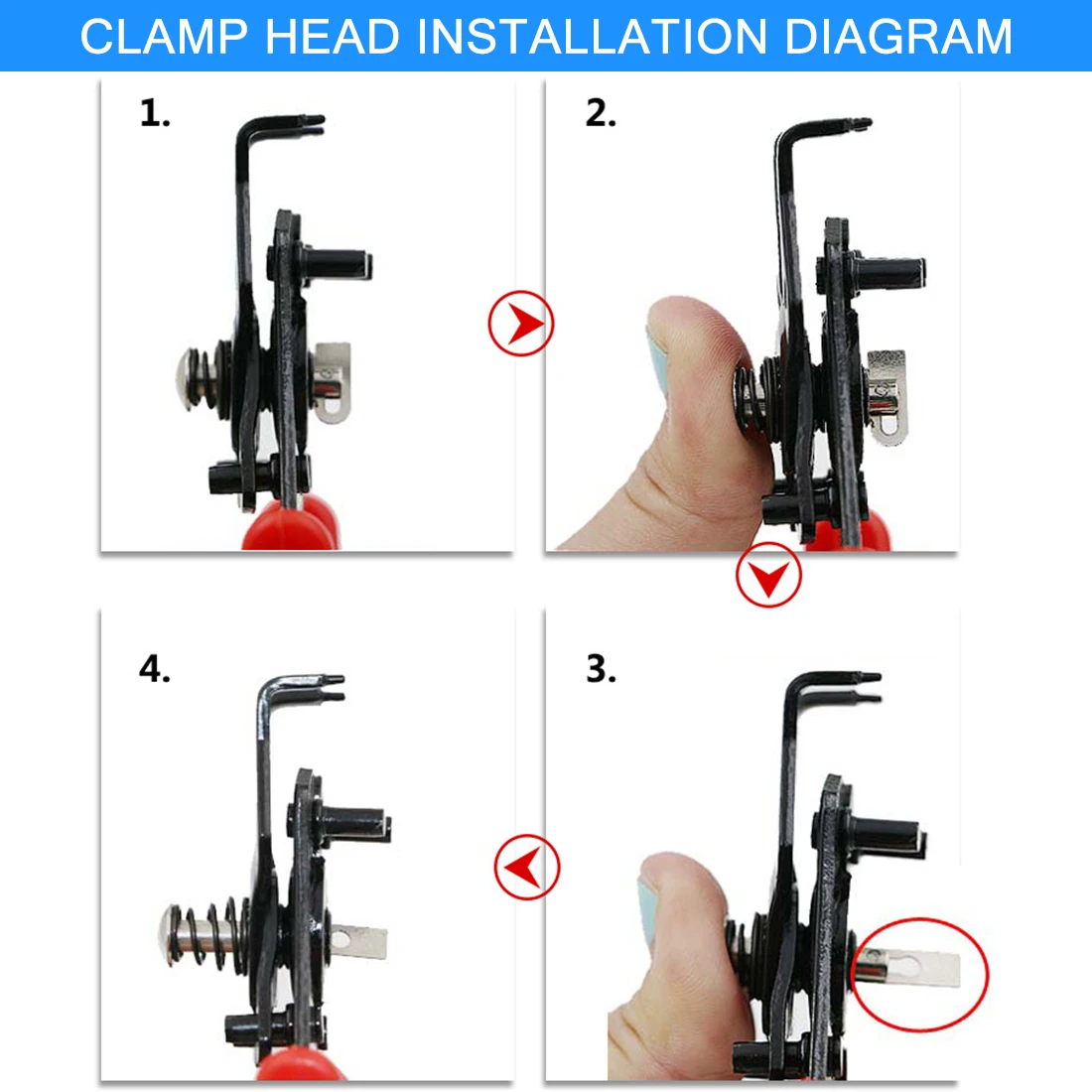 

4 IN 1 Multifunctional Snap Ring Pliers Multi Tools Multi Crimp Tool Internal External Ring Remover Retaining Circlip Pliers