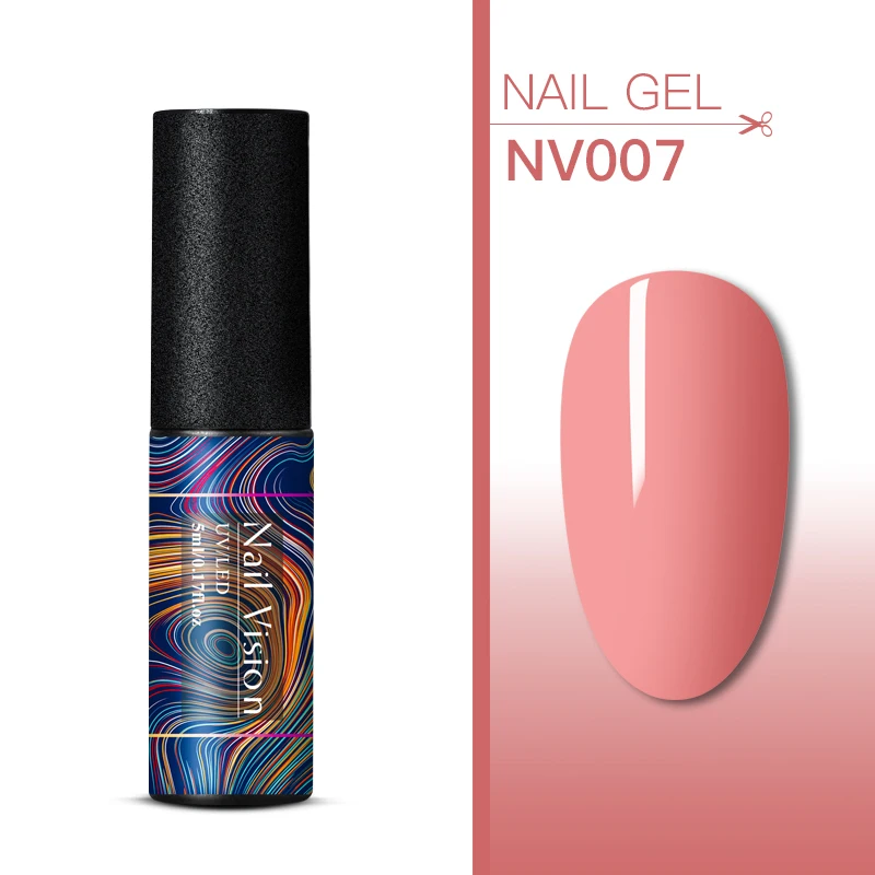 Nail Vision набор однотонных гелей для ногтей 176 цветов УФ-Гель-лак 5 мл полуперманентный лак для маникюра - Цвет: HHS06602