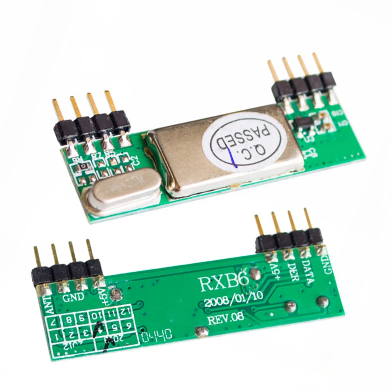 RXB6 433 МГц Супергетеродинный беспроводной приемник модуль для ARM/AVR