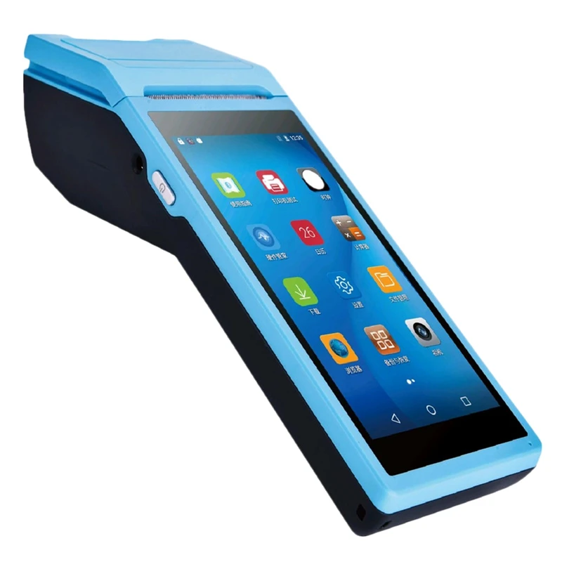 Портативный pos компьютер 5 дюймов нажмите 3g Wifi Bluetooth Android Pda Мобильный платежный
