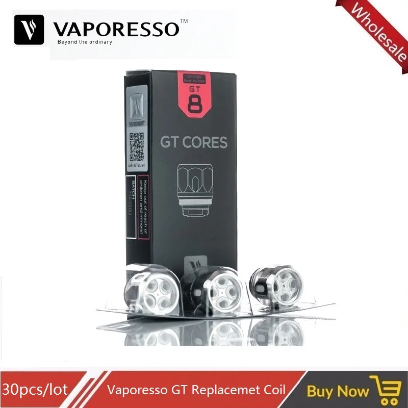 

Vaporesso GT Coil Vape GT2 GT4 GT6 GT8 GT cCELL Core for NRG Tank Revenger Swag Switcher Kit and Stick V8 Baby Atomizer