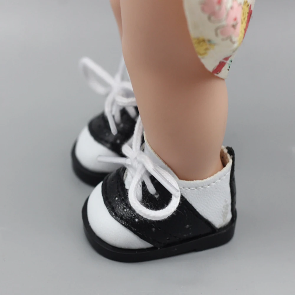 1 пара модная обувь из искусственной кожи для кукол Размер 5 5*3 см кукол-девушек 14