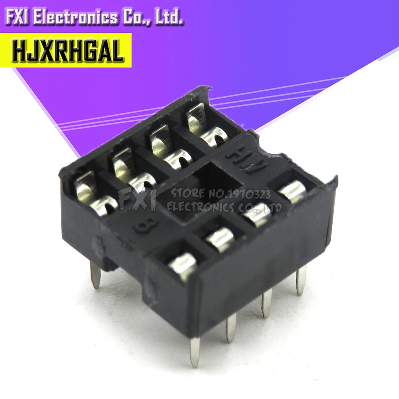 10 шт. IC розетки DIP6 DIP8 DIP14 DIP16 DIP18 DIP20 DIP28 DIP40 контактный разъем DIP разъем на возраст 6, 8, 14, 16, 18, 20, 24, 28 40 pin-код