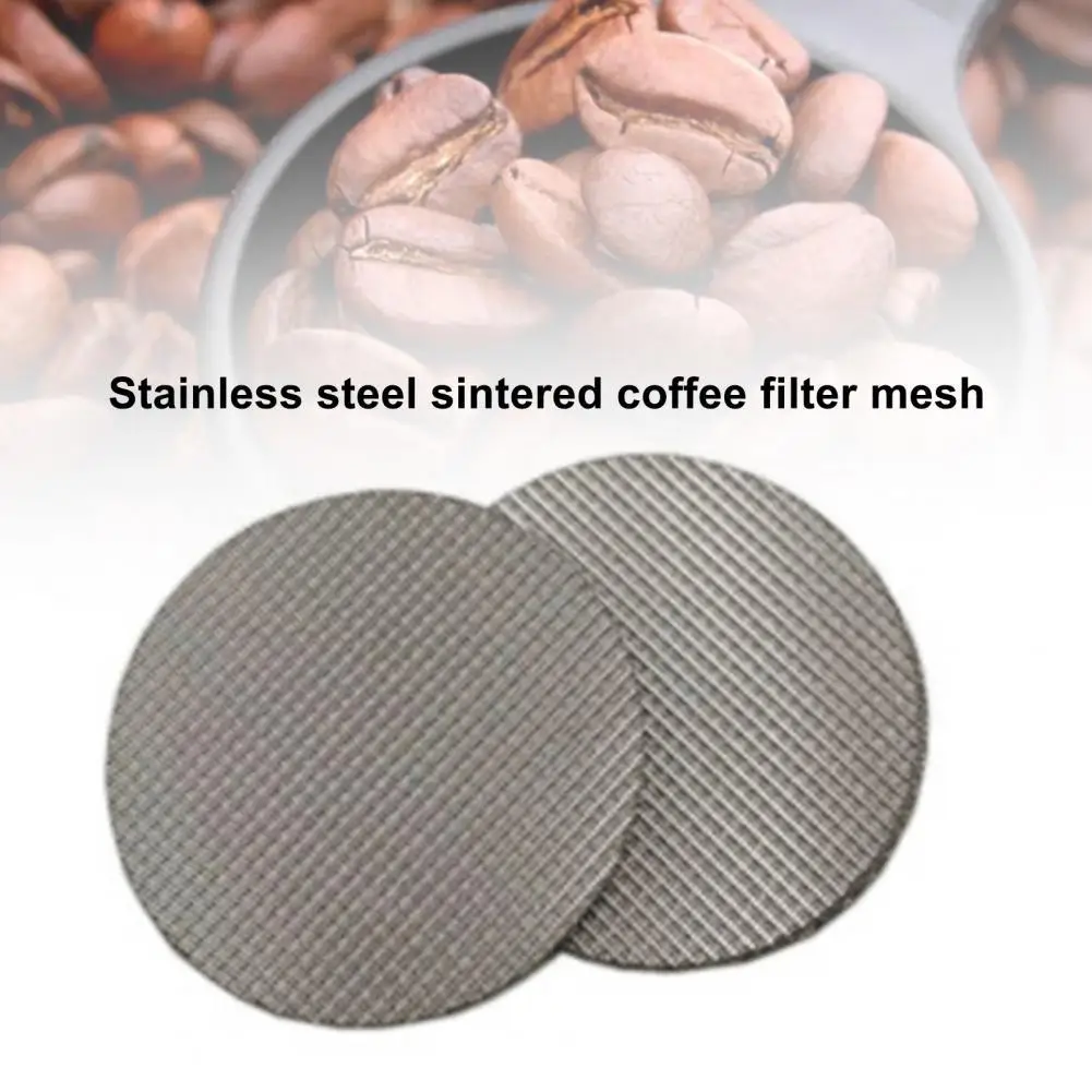 

Premium Practical Coffee Making Strainer Tea Filter Screen Lightweight Metal Filter Screen Sturdy for Indoor
