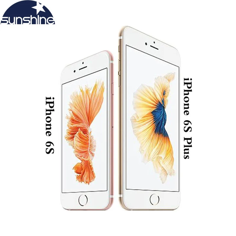 

Original Unlocked Apple iPhone 6S/iPhone 6S Plus Mobile phone 12.0MP 2G RAM 16/32/64/128G ROM 4G LTE Dual Core WIFI Cell Phones