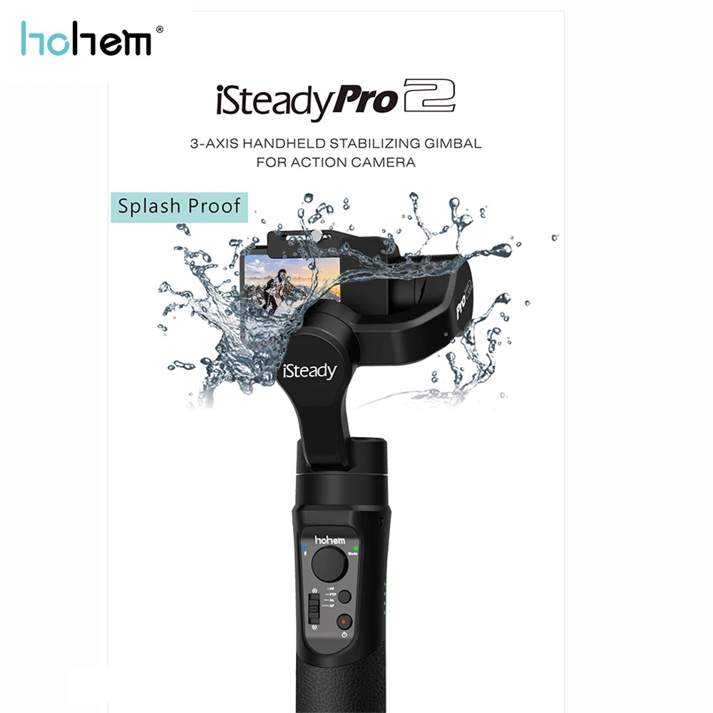 Ручной Стабилизатор Hohem iSteady Pro 2 для Gopro Hero 8/7/6/5/4/3 DJI Osmo Action экшн камеры YiCam