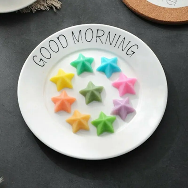 New Star Shaped Chocolate Mould Cake Tools Candy Mold Silicone Bakeware Cupcake Decor mold | Дом и сад