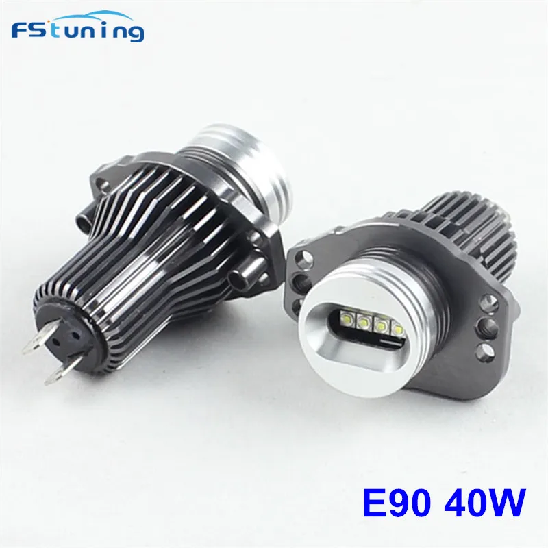 40 Вт Светодиодный Ангельские глазки габаритные огни лампы E90 E91For BMW E91 перед LCI с